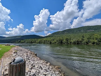 Boat ramp TVA Racoon Mnt. pump Station.