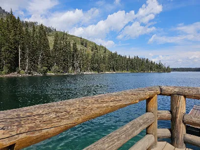 Cascade Canyon Trail Trailhead (West Shore Boat Dock)